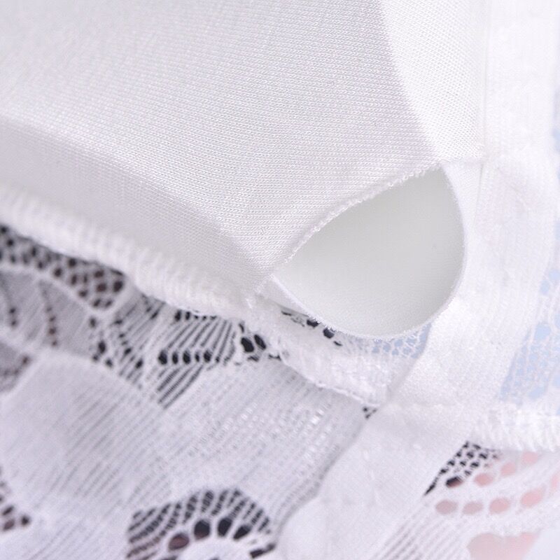 2021 fashion lace tube top anti-light stretch women's back three-breasted buckle wrap beautiful back