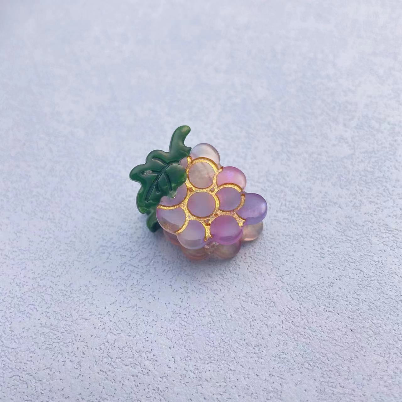 Commerce extérieur nouvelle épingle à cheveux en acétate de fruits fraise dessin animé accessoires pour cheveux ins haute qualité mignon épingle à cheveux y2g dopamine_voghion.com