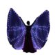 Factory Direct New White led luminous wings dance props Golden Wings transparent wholesale Oriental dance Egypt
