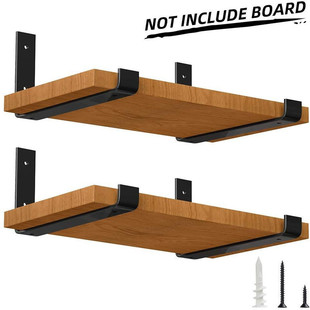 Wrought Iron Wall Triangle Bracket Bookshelf Wall Storage Rack Wall Hanging Partition Rack Load-bearing Support Shelf Bracket