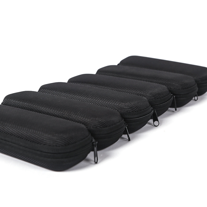 Factory wholesale EVA glasses box Oxford cloth zipper box simple glasses box portable anti-pressure storage box