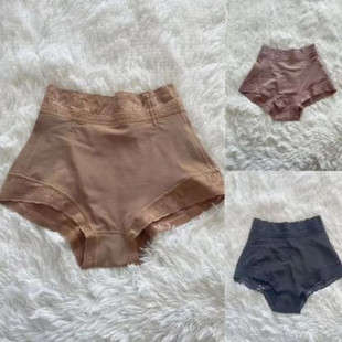 Cross-border plus size boxers women's underwear summer waist shaping thin high waist hip lifting belly shaping Pants Factory