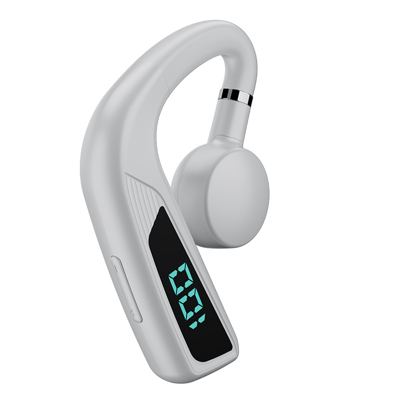 V18 Bluetooth Headset New Bone Conduction with Charging Warehouse Digital Display True Stereo Ear-Hanging Ear-Hanging Cross-Border Foreign Trade