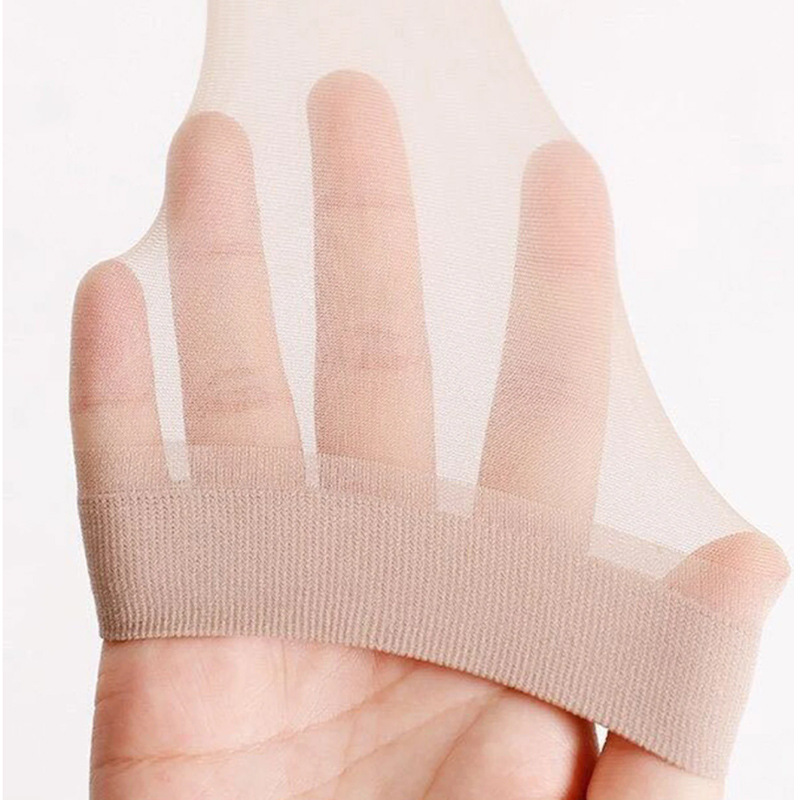 Cross-border foreign trade women's stockings socks thin crystal stockings spring and summer transparent invisible glass stockings
