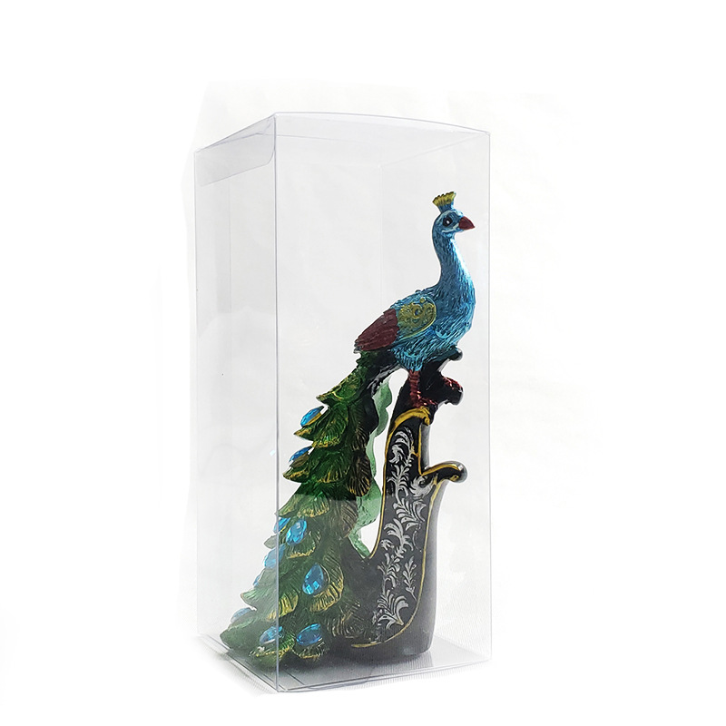 Plastic packaging pvc transparent box making printing cotton doll storage display box wholesale plastic box rectangular
