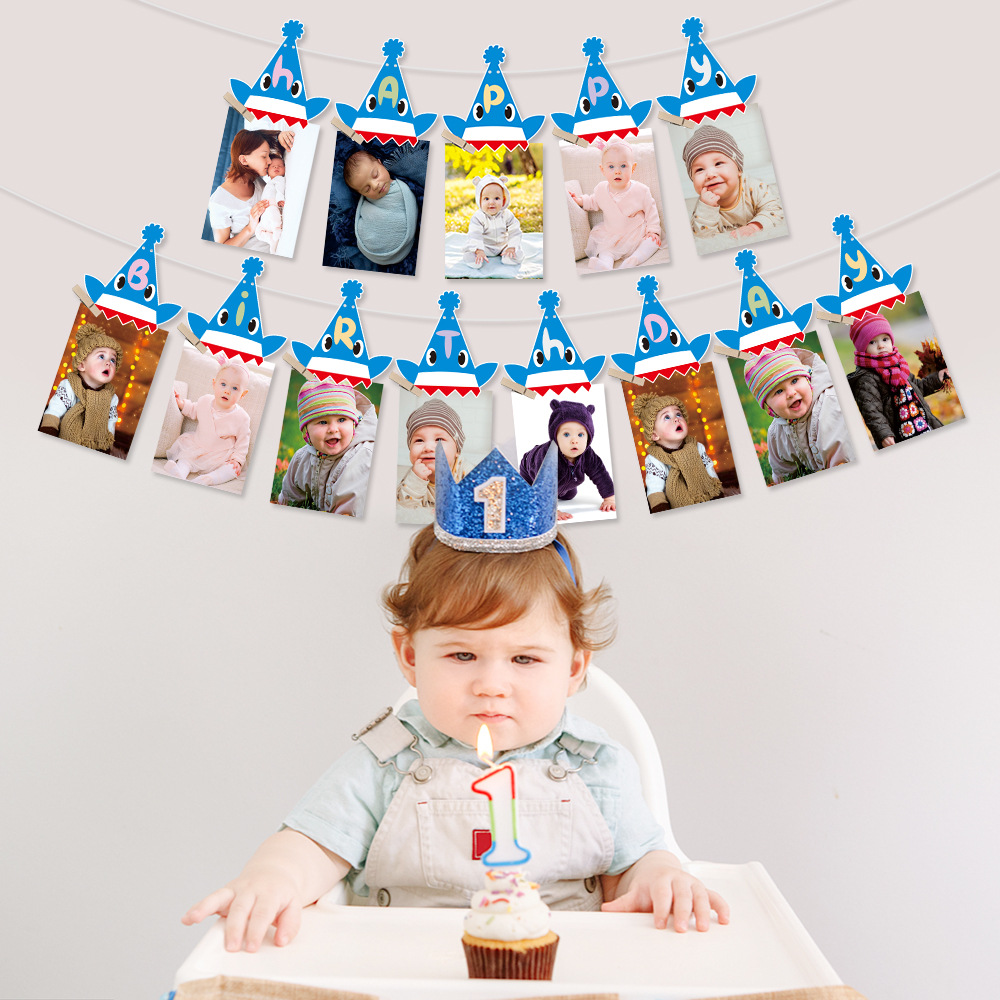 Meiyue poem custom birthday party decoration cake card custom cupcake small card plug-in