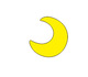 . Finished hairpin has been pasted (moon)