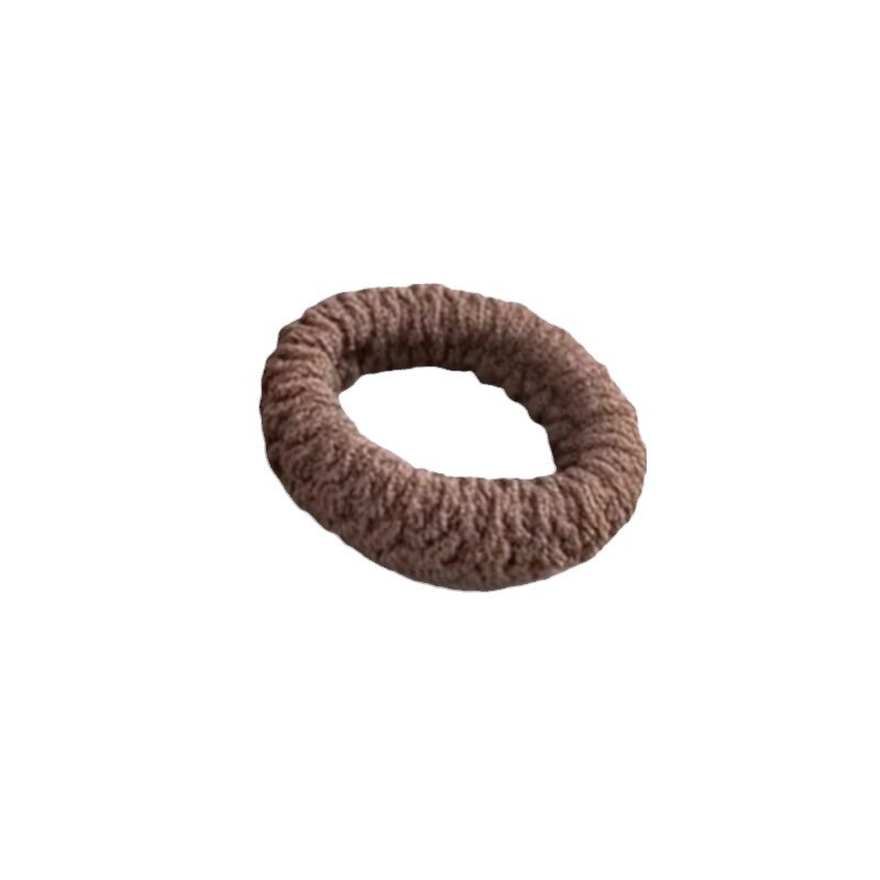 Fabric hair accessories simple hair rope hair rope ball head ponytail hair ring seamless all-match rubber band high elastic hair rope