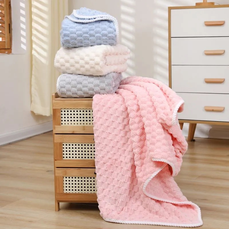 Towel Bath Towel Adult Big TikTok Explosions Thickened Clouds Soft Absorbent Hair-free Household Men's and Women's Face Washing Wholesale