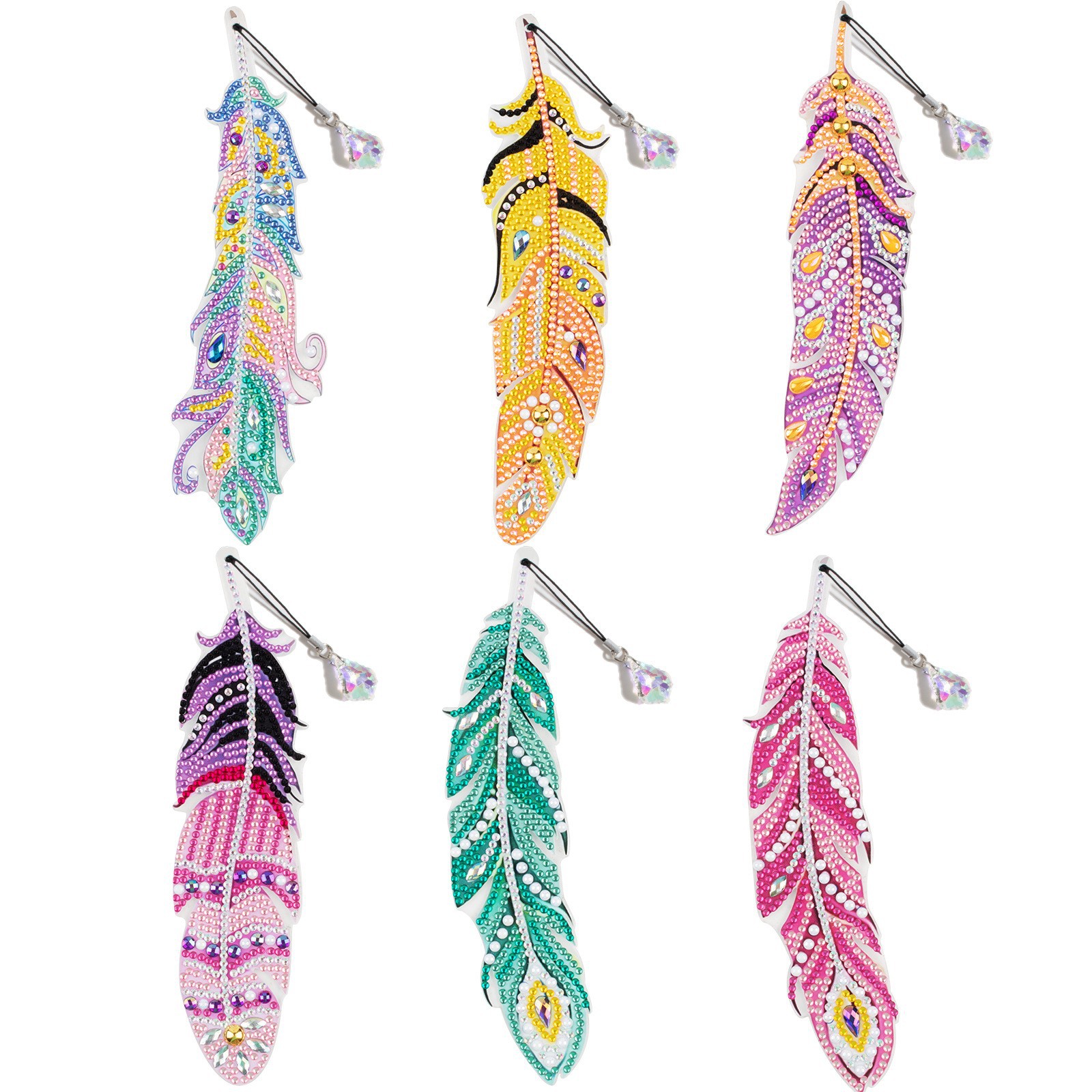 2023 New Diamond painting feather face Cat Claw bookmark large favorably welcome inquiry