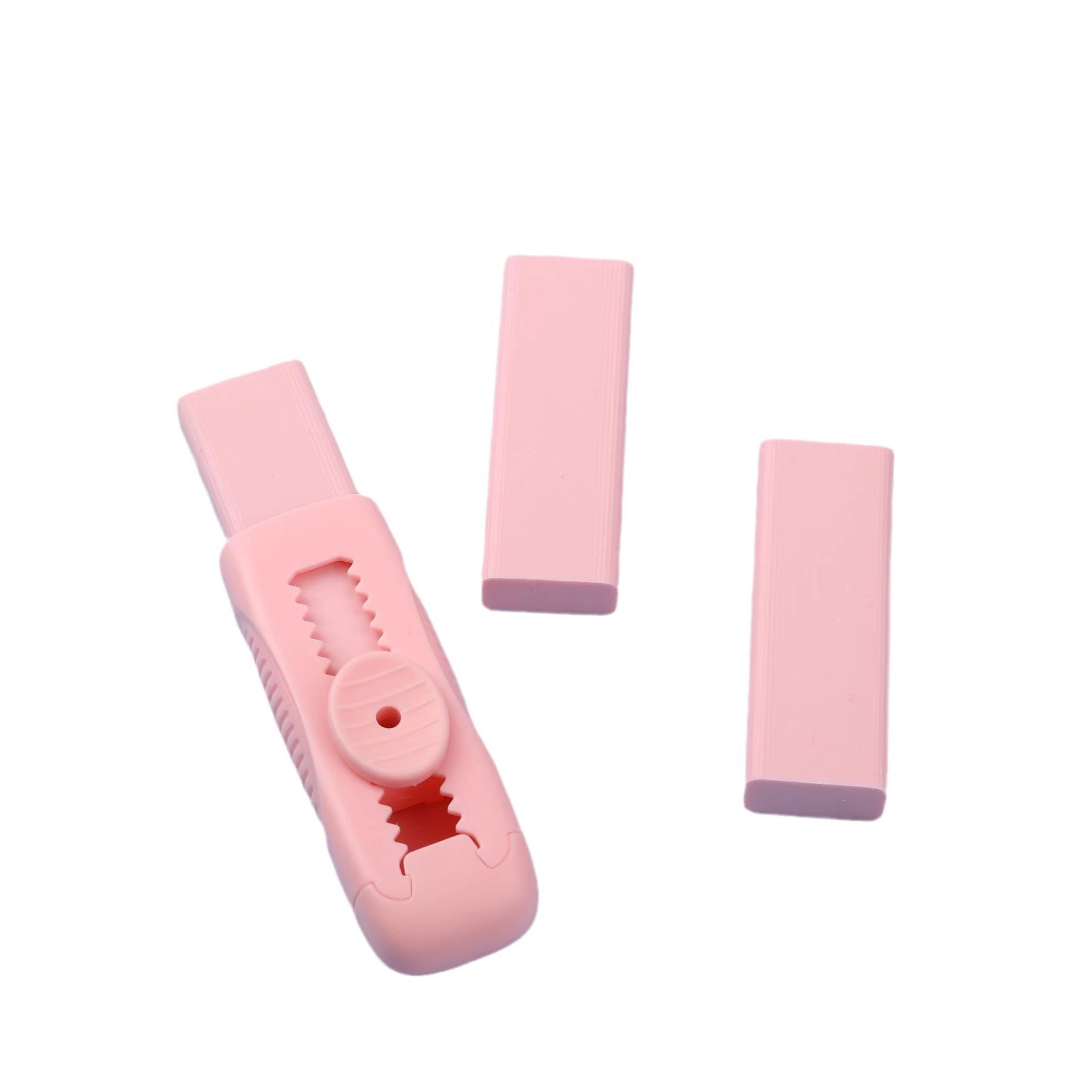 Macaron color push-pull eraser high-looking children's art exam writing drawing eraser stationery wholesale