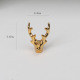 Golden Deer Head