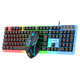 LIMEIDE Li magnesium upgraded GTX350 luminous keyboard mouse USB mechanical feel wired spherical keycap cover