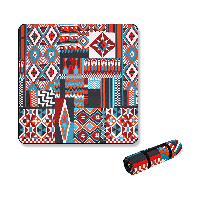 Portable Camping Moisture-proof Mat Outdoor Waterproof Picnic Mat Floor Mat Ultrasonic Picnic Mat Thickened Machine Washable