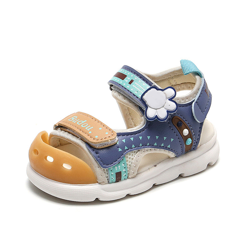 A generation of baby sandals 2023 Summer Children's functional shoes for boys and girls Baotou beach shoes toddler shoes
