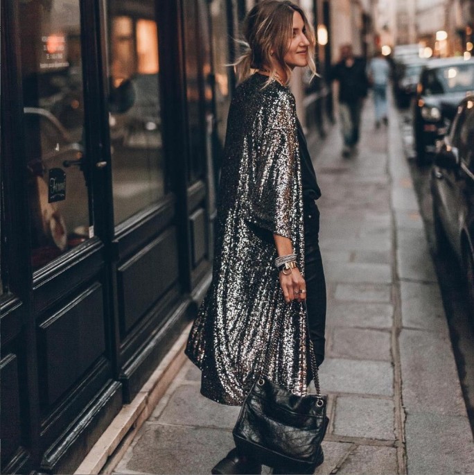 2025 European and American cross-border spring new products Amazon AliExpress Fashion Party Sequin Cardigan Jacket Women