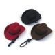 Cross-border New Pet Hat Set Vintage Triangle Towel Pet Accessories Cat Dog Western Cowboy Hat