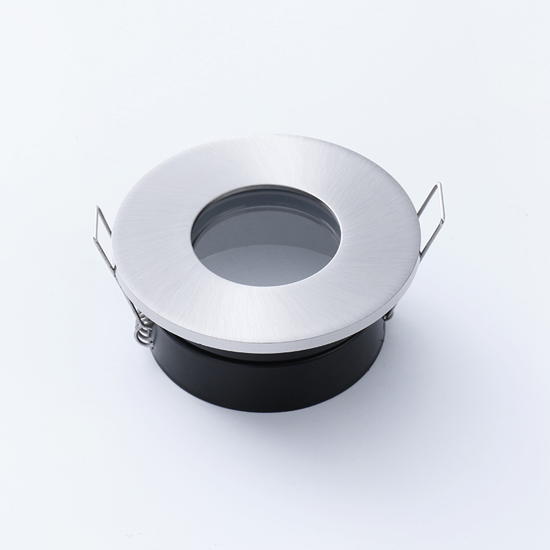 Factory supply bathroom waterproof lamp indoor hole downlight shell corridor living room double ring ceiling lamp shell