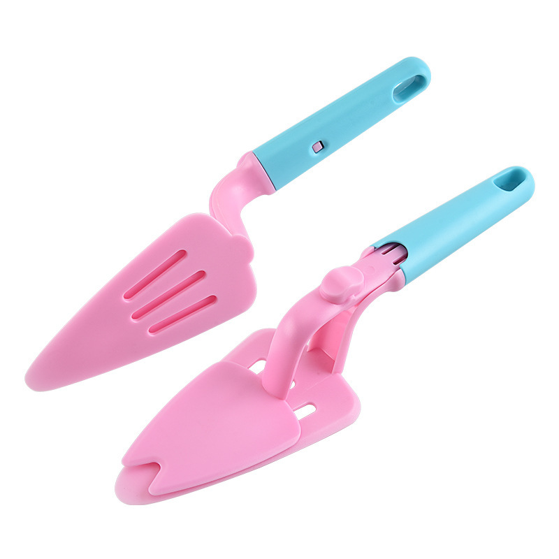 Removable plastic cake shovel multi-purpose pizza shovel convenient dessert transfer plastic detachable baking tool