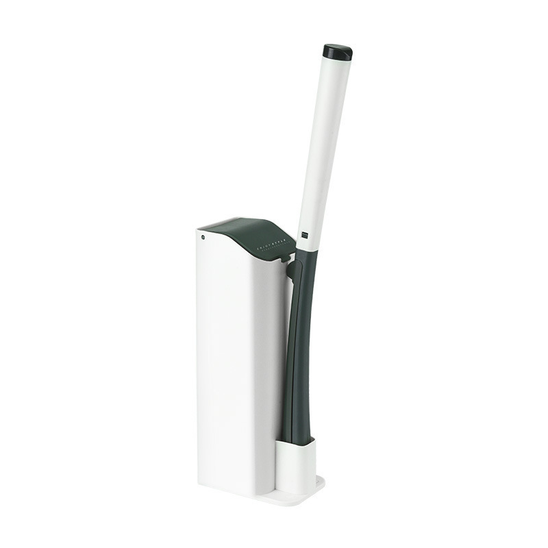 Disposable Toilet Brush Set No Dead Angle Toilet Brush Cleaning Brush Hole-free Wall-mounted Toilet Brush Long Handle