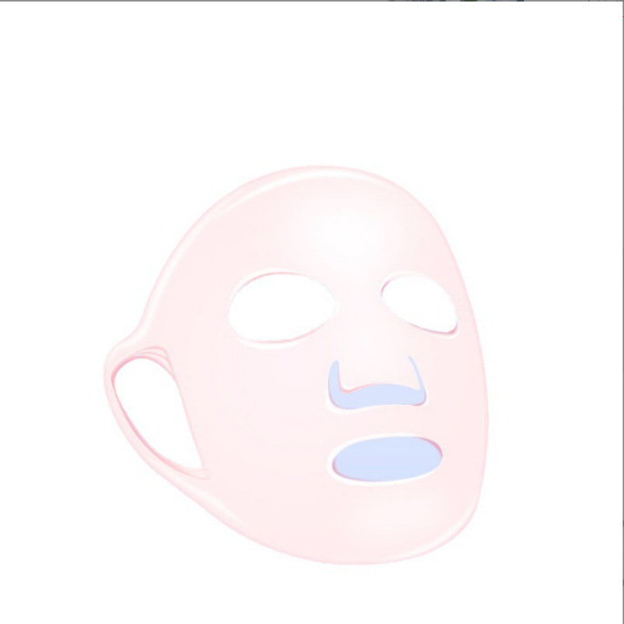 New Product Ear-Hanging 3D Silicone Mask Mask Waterproof Anti-Essence Evaporation Anti-Off Silicone Mask Reusable