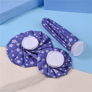 Factory supply cloth ice bag repeated use foldable ice pack sports physical cooling ice bag in stock wholesale