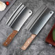 Wooden handle kitchen knife stainless steel Bone cutter super fast sharp slicing knife chef knife Yangjiang knife household kitchen knife