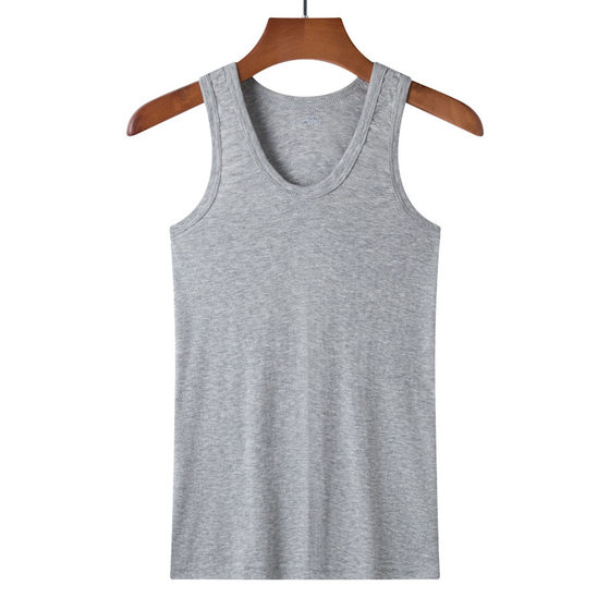 Low Price Summer Men's Vest Bottoming Breathable I-shaped Vest Men's Casual Sleeveless T-shirt