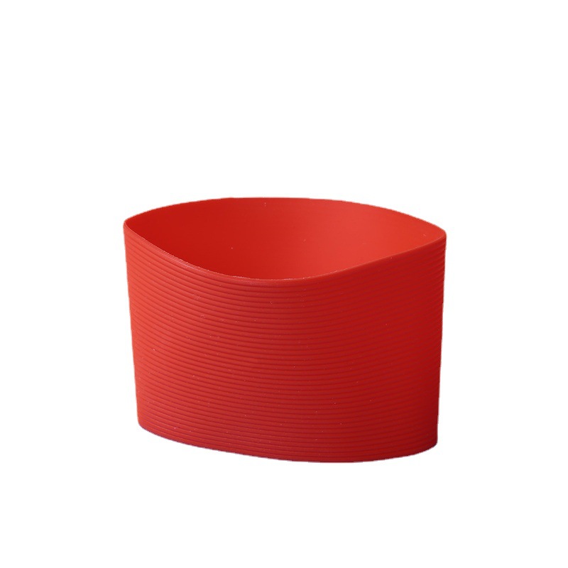 Thin cup cover insulated silicone conical cup cup cover supply wholesale all-match Universal Daily necessities