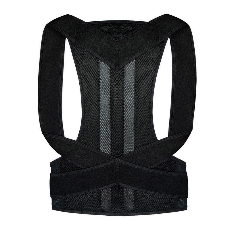 Cross-border back fixing belt for adults men and women posture correction belt with supporting plate hunchback correction belt can be used for hair replacement