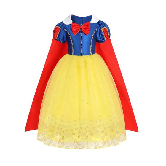 240000 holy day snow white dress cloak bow cute dress party costume birthday gift