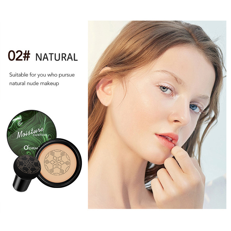 Cross-border foreign trade mushroom head air cushion moisturizing concealer makeup isolation Foundation CC cream does not take off makeup Suni Saocheal