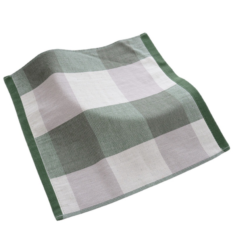 Factory supply one side Terry side gauze fabric large square towel 32 strands cotton jacquard soft absorbent towel