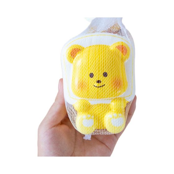 Butter Bear Slow Rebound Pinch Music Decompression Artifact Decompression Children's Toy Gift Ornaments Internet Celebrity Explosions Stall