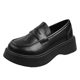Korean Style Loafers Women's 2024 New Platform Shoes Japanese Style JK British Style Leather Shoes Slip-on Women's Shoes