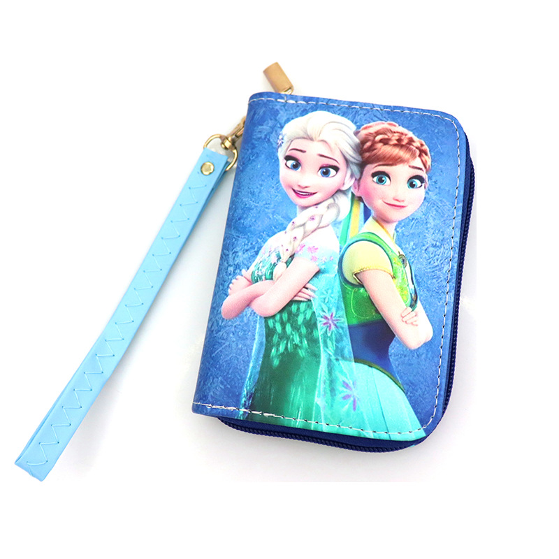 A generation of spot ins small fresh Japanese and Korean trend cartoon princess children's girls short portable coin purse