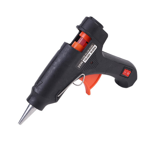 Hot melt glue gun 20W mini hot melt gun factory wholesale hot melt glue gun glue stick handmade children DIY glue gun