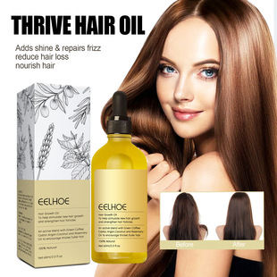 EELHOE Rosemary Hair Oil Repair Damaged Hair Prevention Soft Hair Nourishing Hair Oil