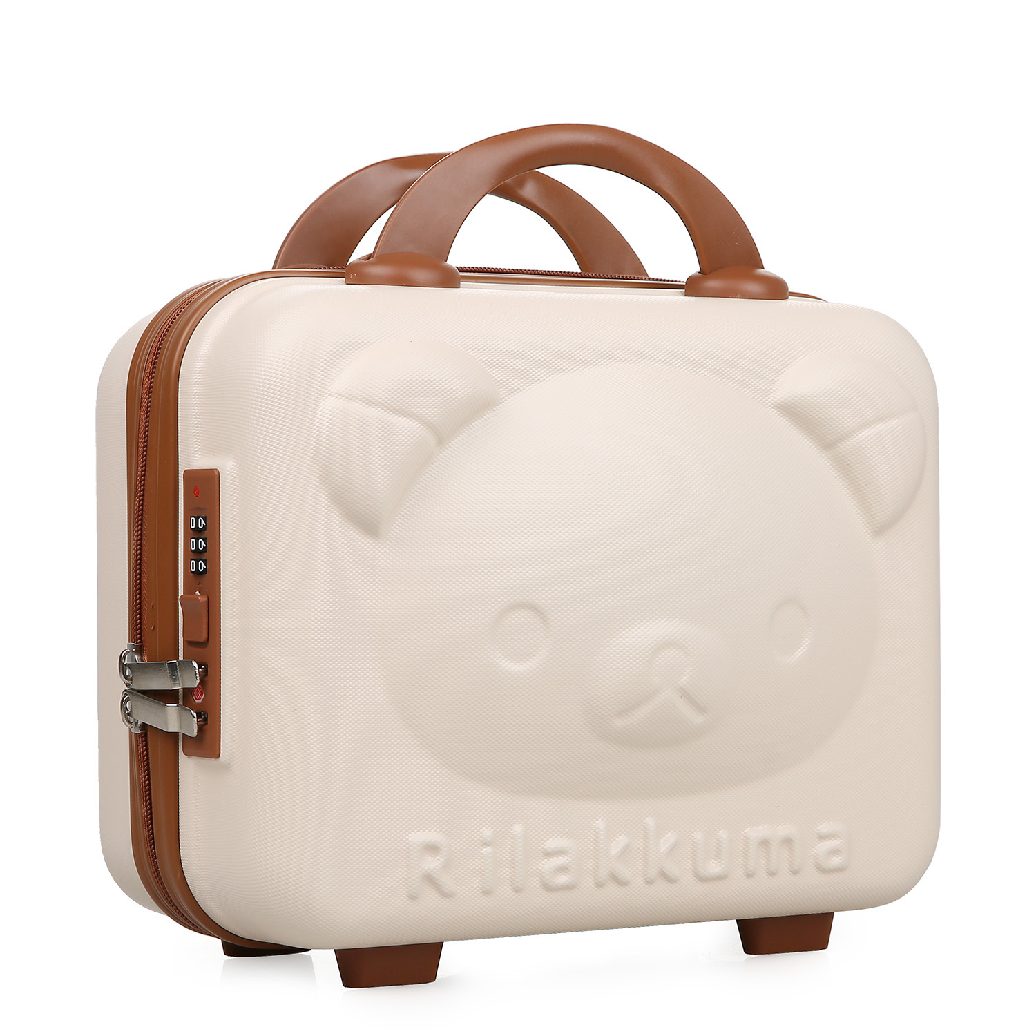 14-inch bear luggage mini cosmetic case cartoon cute suitcase children's password box hand gift wholesale