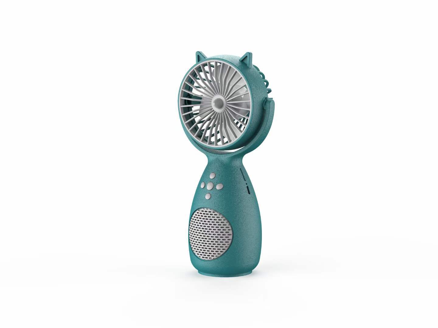 New Bluetooth Speaker Creative Gift Mini Fan Card Radio Portable Wireless Audio