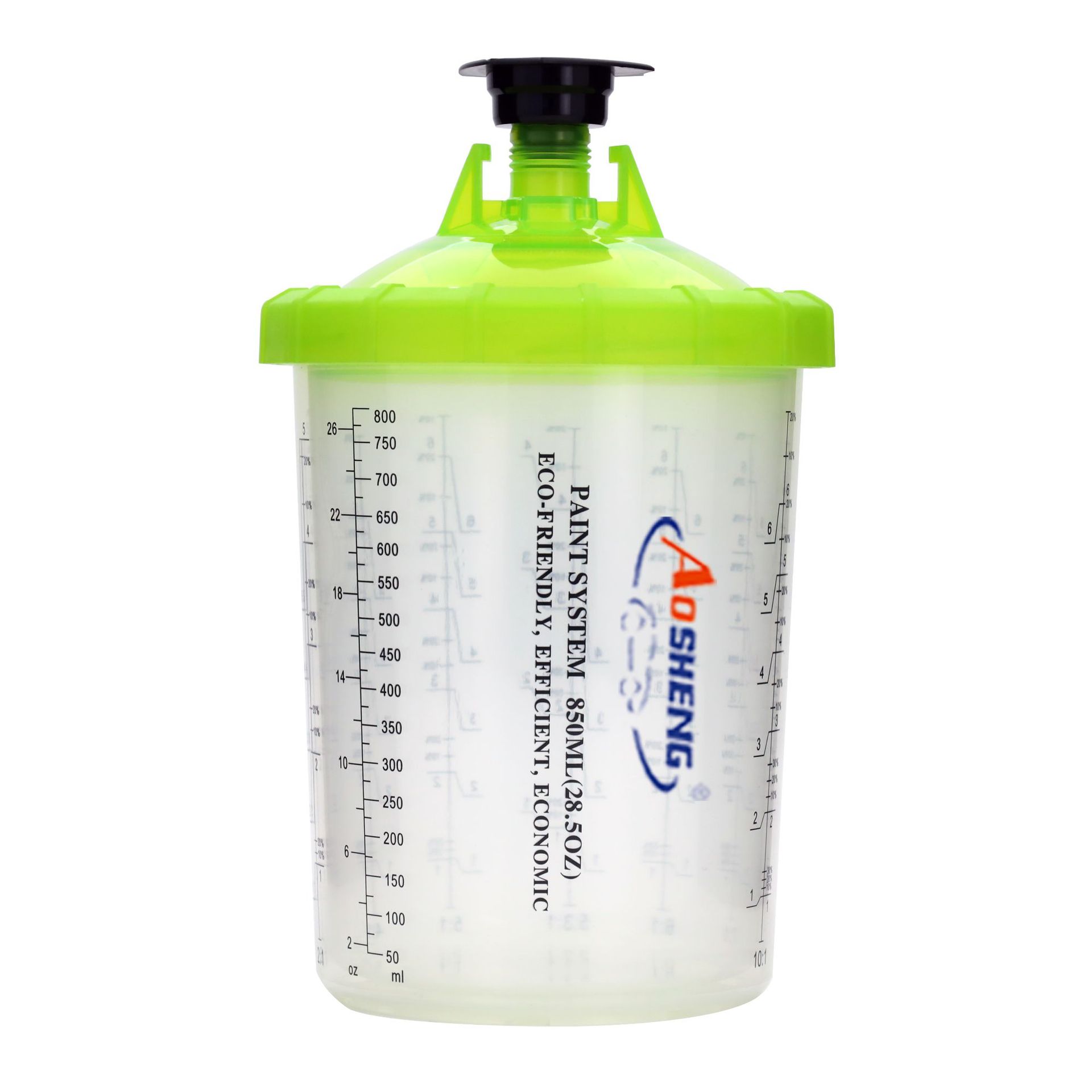 Supply disposable spray gun pot disposable plastic paint pot furniture crafts paint pot disposable spray gun pot