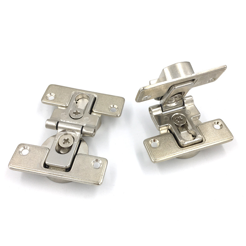 Spot folding door hinge negative 180 degree flat hinge wardrobe door sliding door Double Cup folding hinge