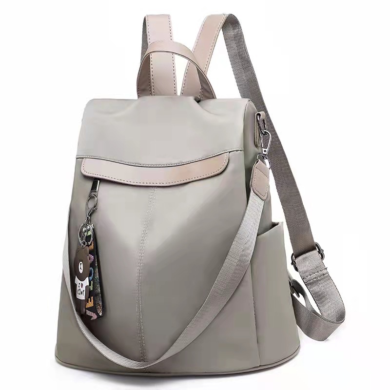 Anti-theft Backpack Women's 2021 New Fashion Oxford Cloth Canvas Autumn and Winter Travel Small Backpack Large Capacity Schoolbag