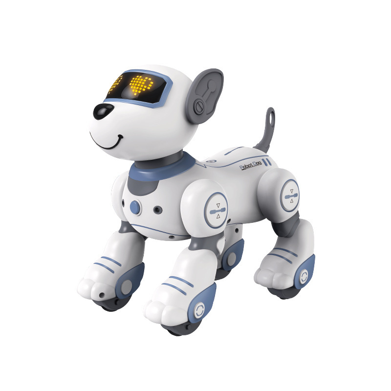 Cross-border Russian children's intelligent robot dog toy cute pet can move and dance electronic dog pet companion robot