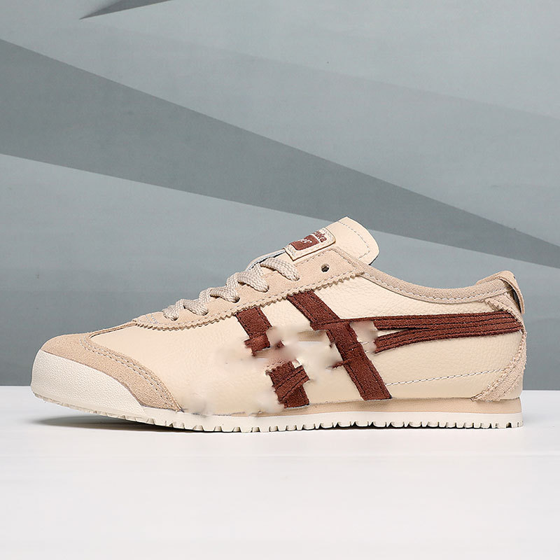 Putian Top Leather Onizuka Tiger Leather Men's and Women's Shoes Casual Summer Sneakers Couple's Sports Shoes Sneakers Slip-on Canvas