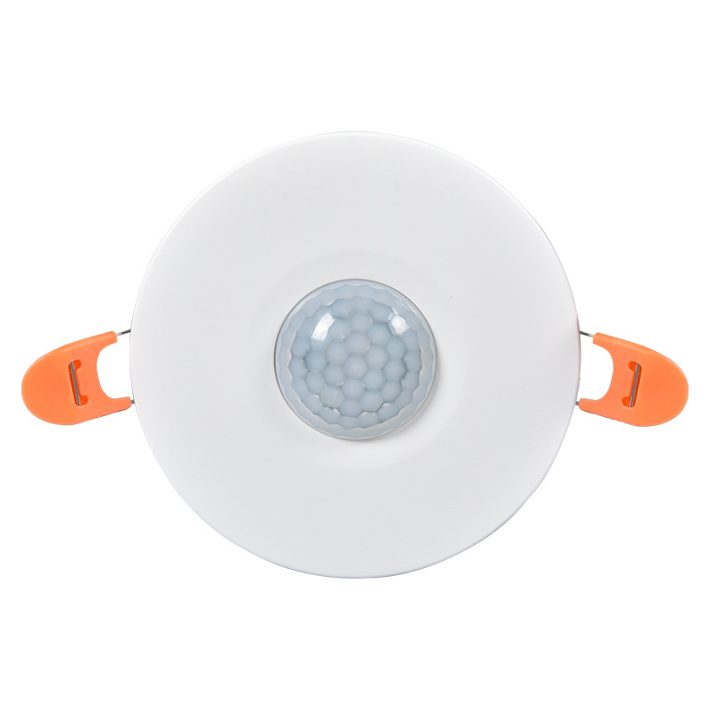 Human body infrared sensor embedded 220V corridor led lamp light control delay adjustable infrared sensor switch