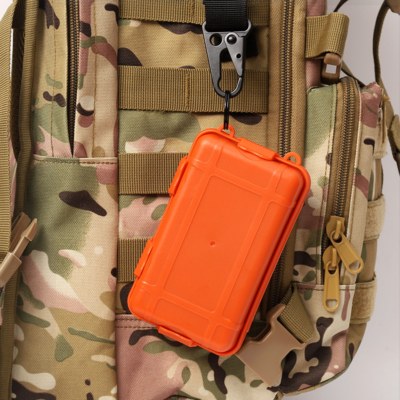 Multi-purpose EDC tool outdoor survival box shockproof waterproof box sealed box wild survival storage box