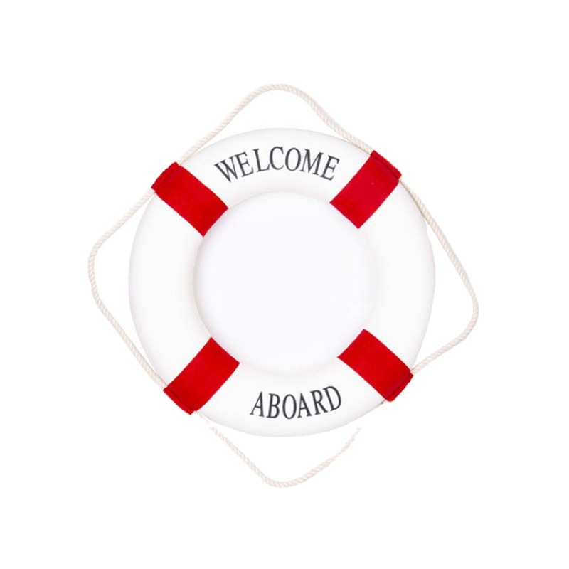 Mediterranean Style Creative Home Wall Decorations Wall Decorations Living Room Wall Ocean Foam Life Buoy Hanging Ornaments