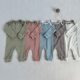 One Piece Free Shipping Baby Long-Sleeved Jumpsuit Spring and Autumn Baby Cotton Soft Climbing Wear Newborn Warm Home Pajamas