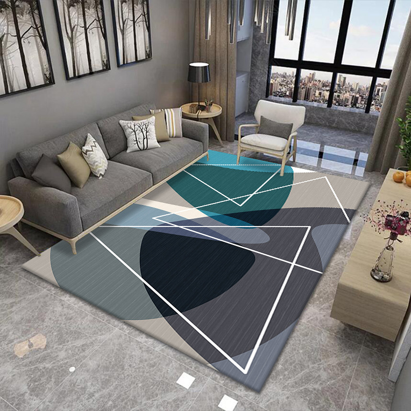 Printed living room bedroom carpet floor mat kitchen bathroom door mat door absorbent floor mat LOGO drawing production